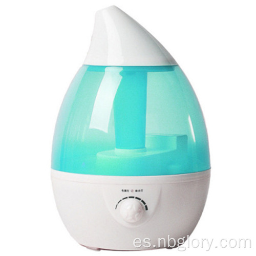 Humidificador ultrasónico de luz LED de 3000 ml de niebla